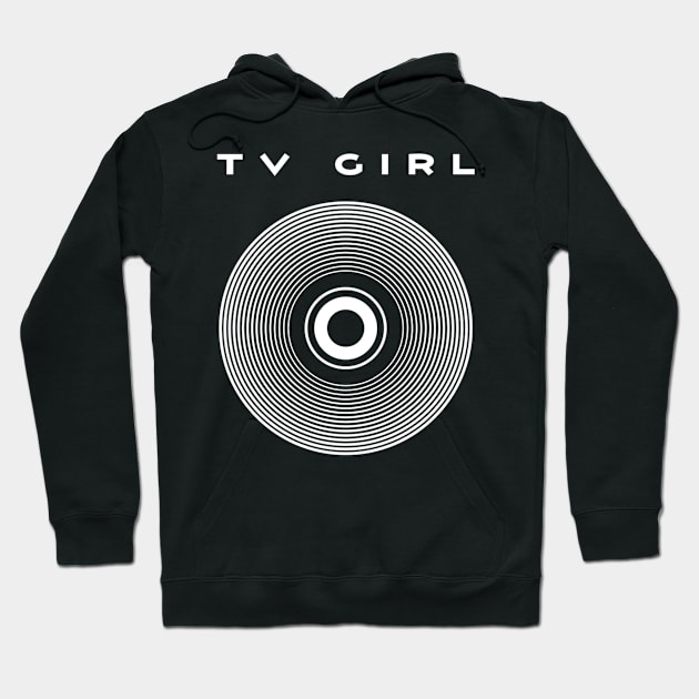 Retro TV Girl Hoodie by Tiru Store 